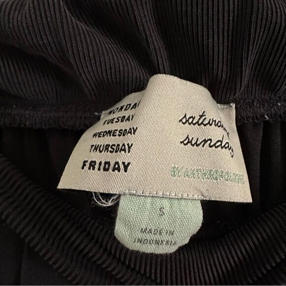 Saturday Sunday By Anthropologie Modal Abroad Cupro Pants Casual Lounge Size S - Picture 3 of 6